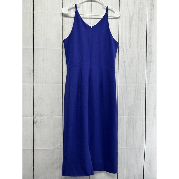 Dress the Population Lyla Timeless Deep V-Neckline Sheath Dress EUC Size Large - Picture 5 of 9